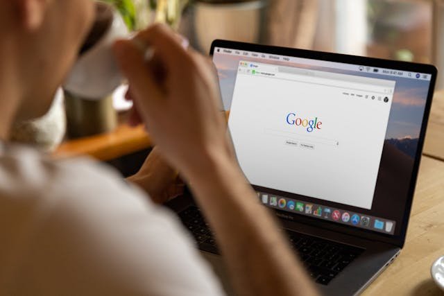 SEO analytics and search ranking dashboard